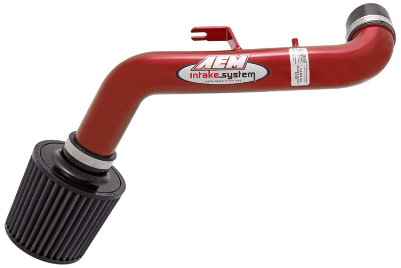 مدخل هواء قصير أحمر غير توربيني لسيارة AEM Eclipse 2.0 موديل 95-99