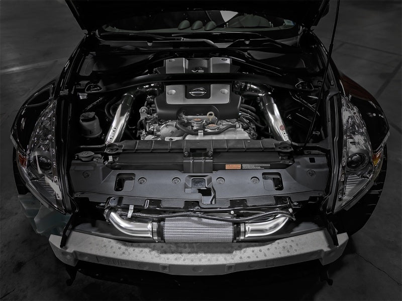 مدخل هواء تاكيدا من المرحلة الثانية مصقول بتقنية Pro DRY S من نيسان 370Z V6 سعة 3.7 لتر موديل 2009-2017