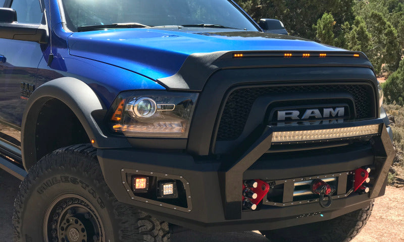 AVS 21-23 Ford Bronco 2/4Dr. Excl. Raptor Aeroskin LightShield Hood Protector - Black