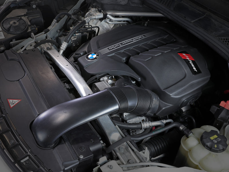 نظام سحب الهواء البارد aFe Magnum Force Stage-2Si مع Pro 5R Media BMW X5 (F15) / X6 (F16) 14-19 3.0L