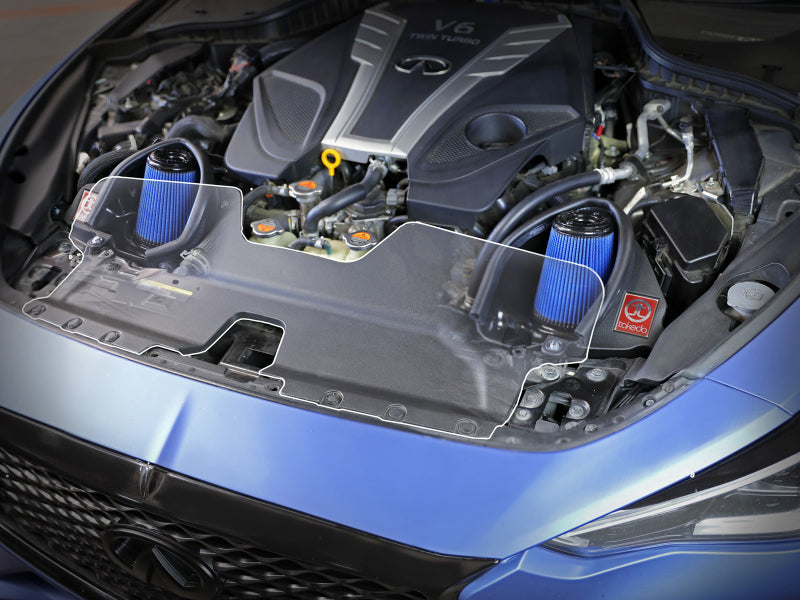 نظام سحب الهواء البارد aFe Takeda Stage-2 Pro 5R 16-19 Infinity Q50/Q60 V6-3.0L (tt)