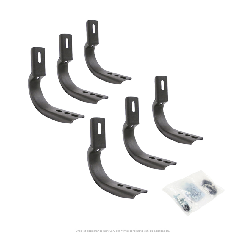 Go Rhino 11-13 Chevrolet Silverado 2500HD/3500HD Brackets for OE Xtreme Cab Length SideSteps