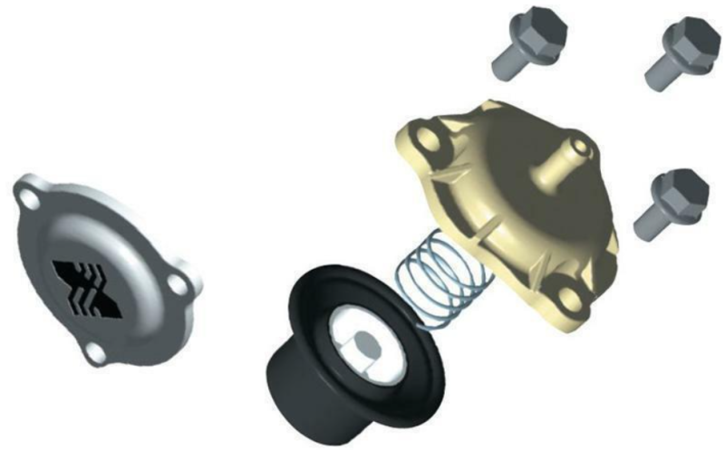 طقم حامل المحرك BorgWarner EFR 62 و67 مم CW 0.64 TH