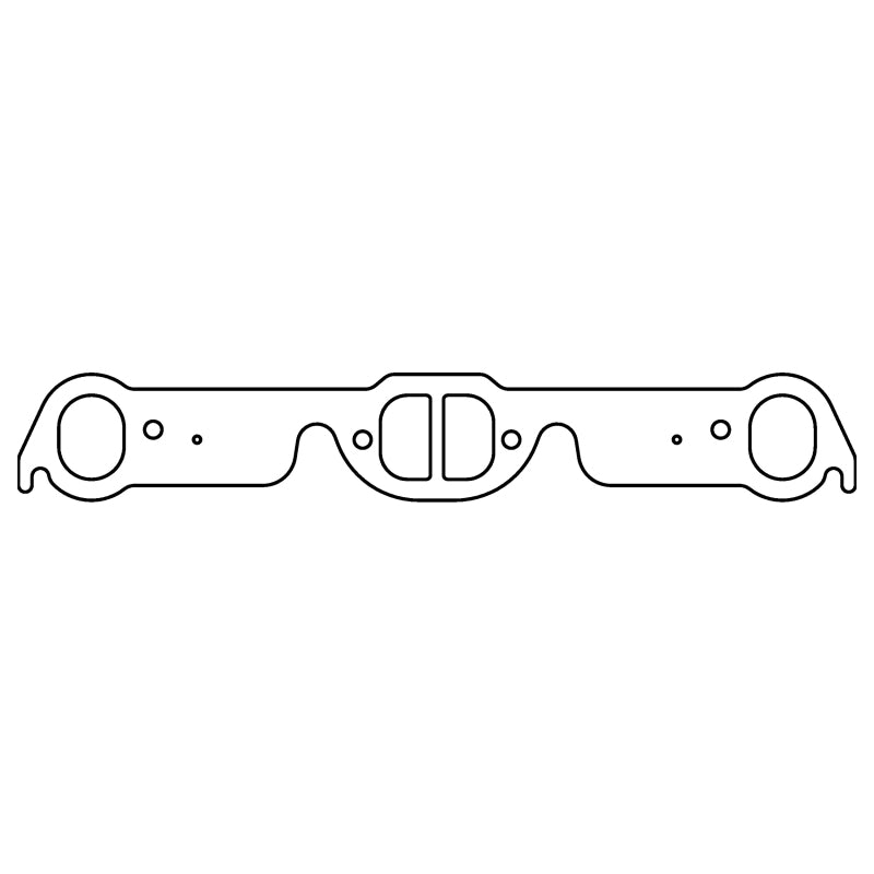 مجموعة حشوات مشعب العادم النحاسية مقاس 0.043 بوصة لسيارة بونتياك 326/350/389/400/421/428/455 V8 من كوميتيك