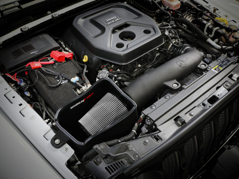 فلتر سحب aFe Magnum FORCE المرحلة 2 Pro Dry S لسيارة Jeep Wrangler (JL) L4-2.0L (t) موديل 18-23