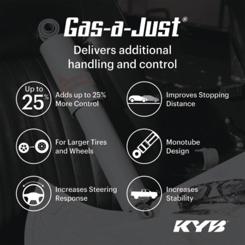 KYB 22-25 Nissan Frontier Pro-X / Pro-4X Gas-A-Just Gas Shock - Front
