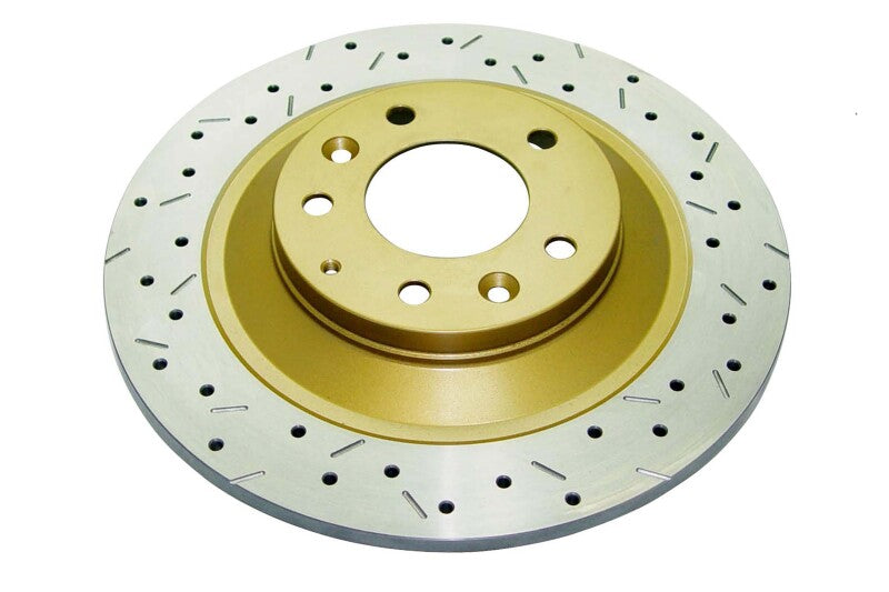 DBA 05+ Mazda MazdaSpeed6 / 05+ MX6 Rear Drilled & Slotted 4000 Series Rotor