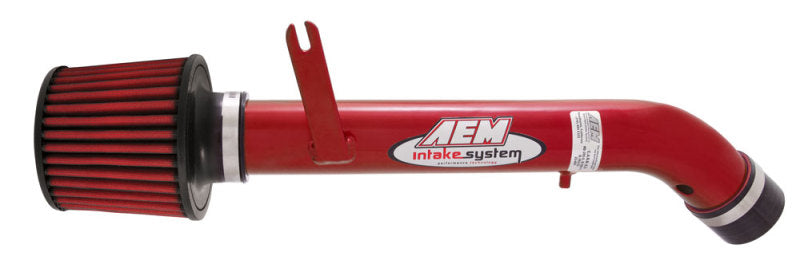 مدخل هواء قصير أحمر من AEM لسيارة سيفيك DX/LX/EX/SI/ 96-00 لسيارة سيفيك EX/ 93-95 Del Sol S/ 93-97 Del Sol Si
