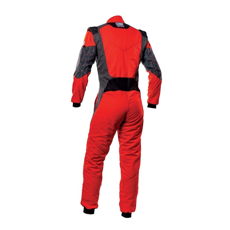 OMP Tecnica Hybrid Overall Fia 8856-2018 - Gray/Black Sz 52