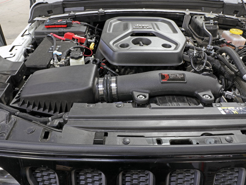 نظام تحريض aFe Super Stock Pro 5R Media 18-21 Jeep Wrangler JL L4-2.0L (t)