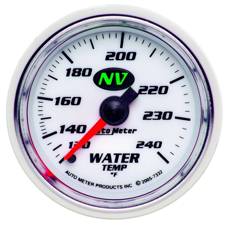 مقياس درجة حرارة الماء NV 2-1/16 بوصة 120-240 درجة فهرنهايت مقياس ميكانيكي