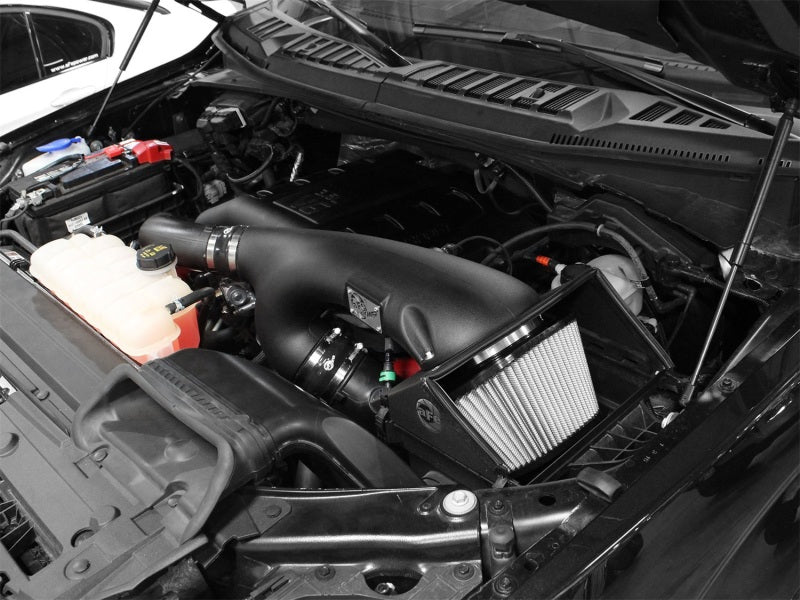 نظام سحب aFe MagnumFORCE Pro DRY S المرحلة الثانية 16 Ford F-150 EcoBoost V6-2.7L/3.5L (tt)