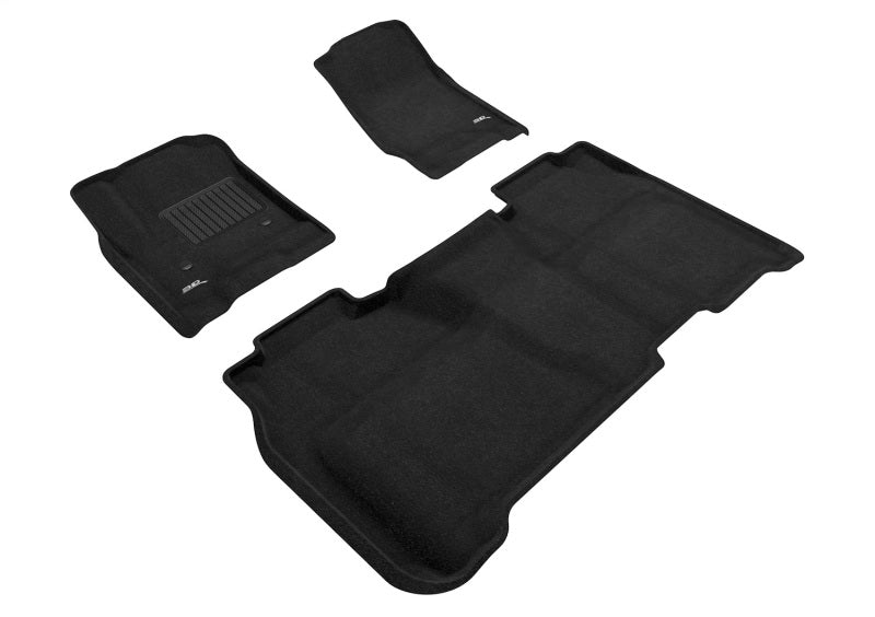 3D MAXpider 14-18 Chevrolet Silverado 1500 Crew Cab Elegant Black R1 R2