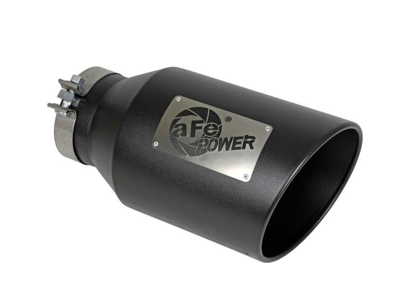 طرف عادم aFe Power Universal بمدخل 5 بوصات ومخرج 8 بوصات MACH Force-XP بمشبك - أسود