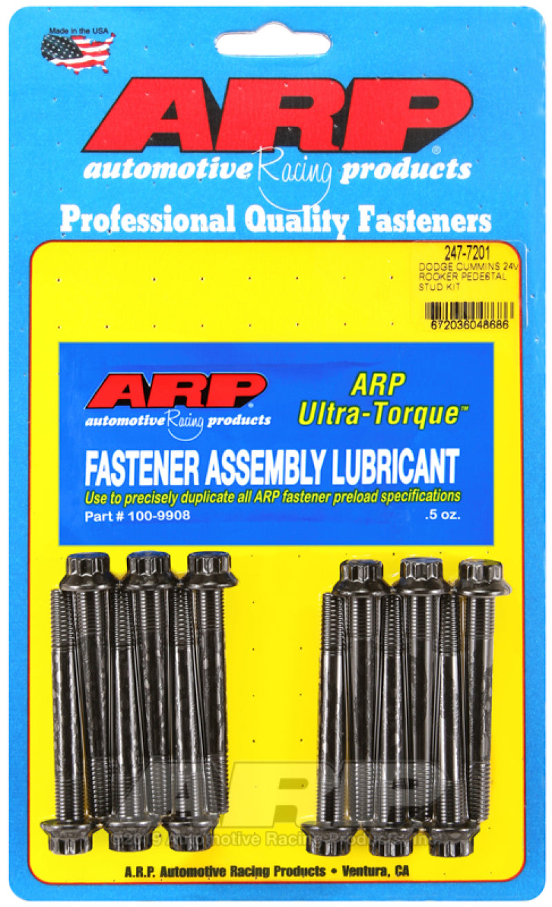 طقم مسامير قاعدة هزازة ARP Dodge Cummins 24V