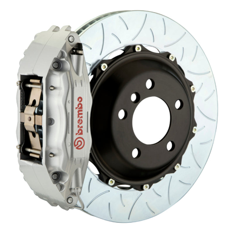 بريمبو 92-98 318i/325i (باستثناء xDrive) Fr GT BBK 4Pist Cast 2pc 355x32 2pc Rotor Slot Type3-Silver