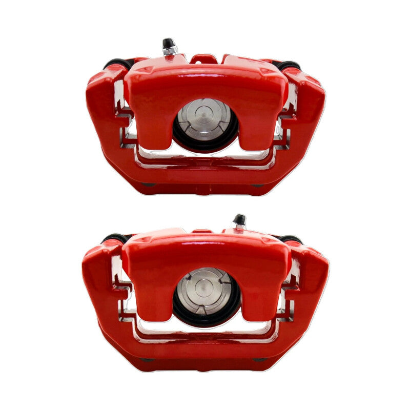 Power Stop 18-26 Honda Odyssey Rear Red Caliper w/Bracket (Pair)