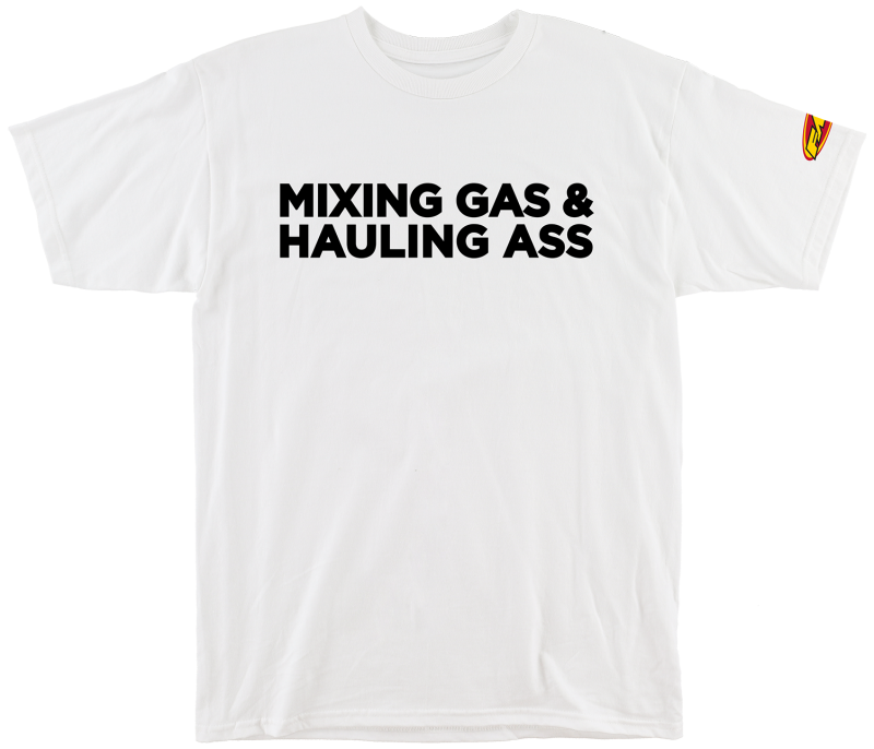 FMF Racing Gass Tee White XXL