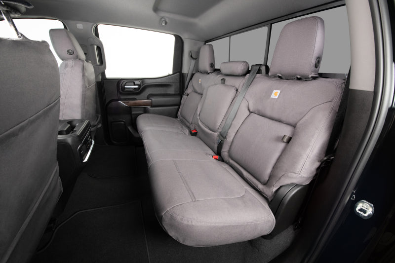 Covercraft 21-24 Ford F150 Carhartt PrecisionFit Custom Front Row Seat Covers - Gravel