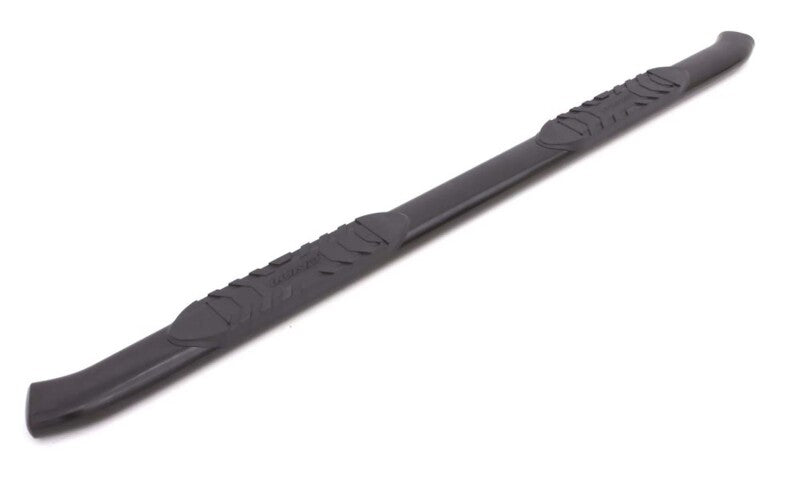 Lund 2007+ Chevrolet Silverado 1500/2500/3500 Extended Cab 5in Oval Curved Steel Nerf Bars - Black