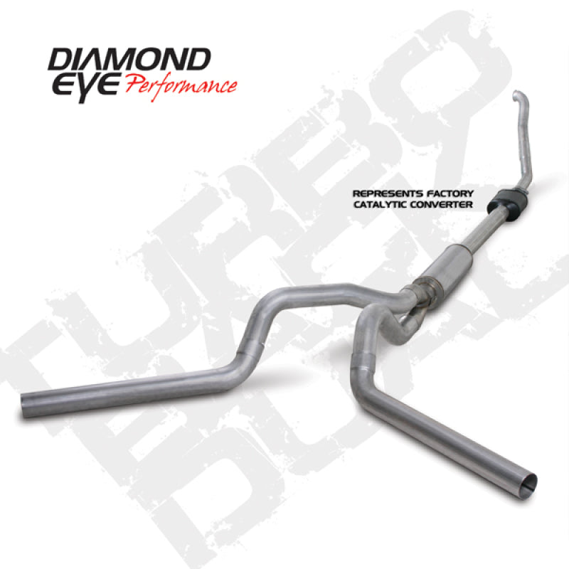 طقم عيون الماس 4 بوصة TB مزدوج AL: 94-97 فورد 7.3 لتر F250/F350 PWRSTROKE NFS مع معايير مكافئة للمكربن