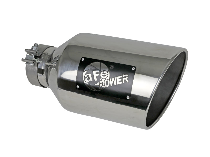 طرف عادم aFe Power MACH Force-Xp 304 من الفولاذ المقاوم للصدأ بمشبك - مصقول