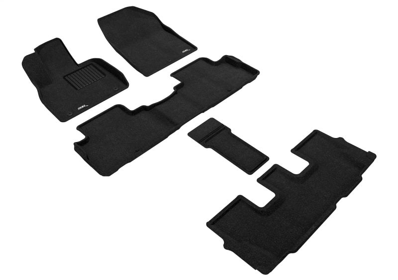 3D MAXpider 20-24 Hyundai Palisade 7-Seat Elegant Black R1 R2 R3