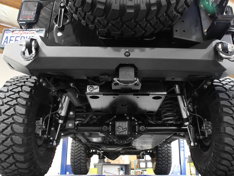 غطاء حماية انزلاقي من aFe Power لضاغط الهواء على متن سيارة جيب رانجلر JK V6 سعة 3.6 لتر - 3.8 لتر موديل 2007-2014