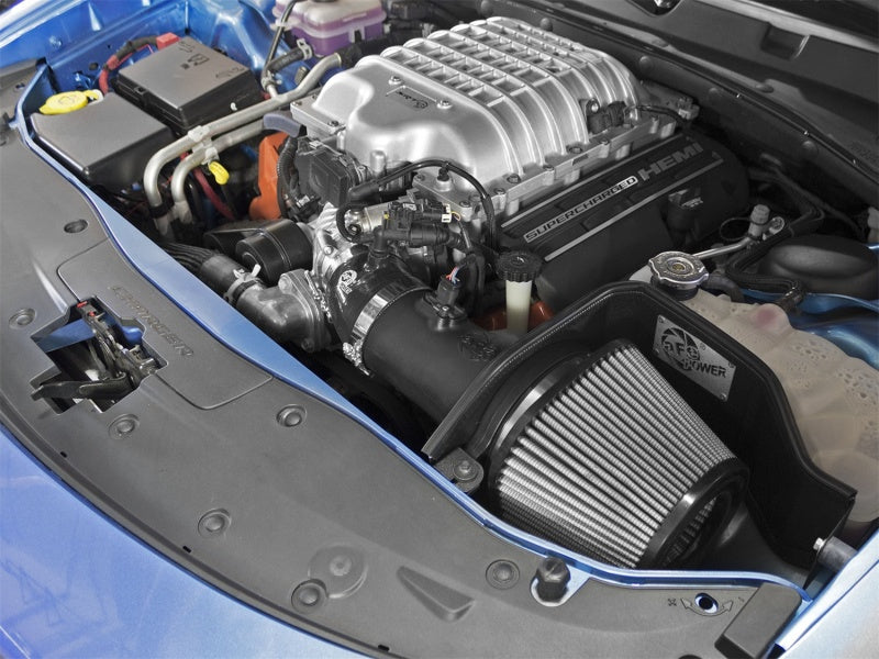 مداخل aFe MagnumFORCE المرحلة الثانية PDS AIS 15-16 Dodge Challenger SRT Hellcat 6.2L V8 (sc)