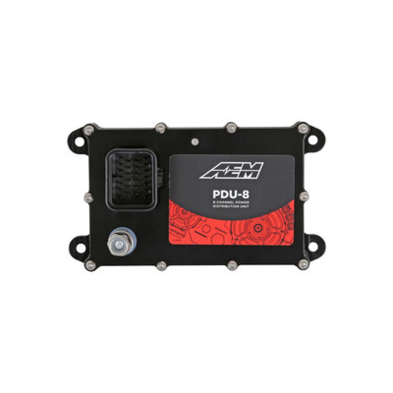 وحدة توزيع الطاقة من النوع التابع (PDU) AEM EV ذات 8 قنوات تعمل بنظام CAN