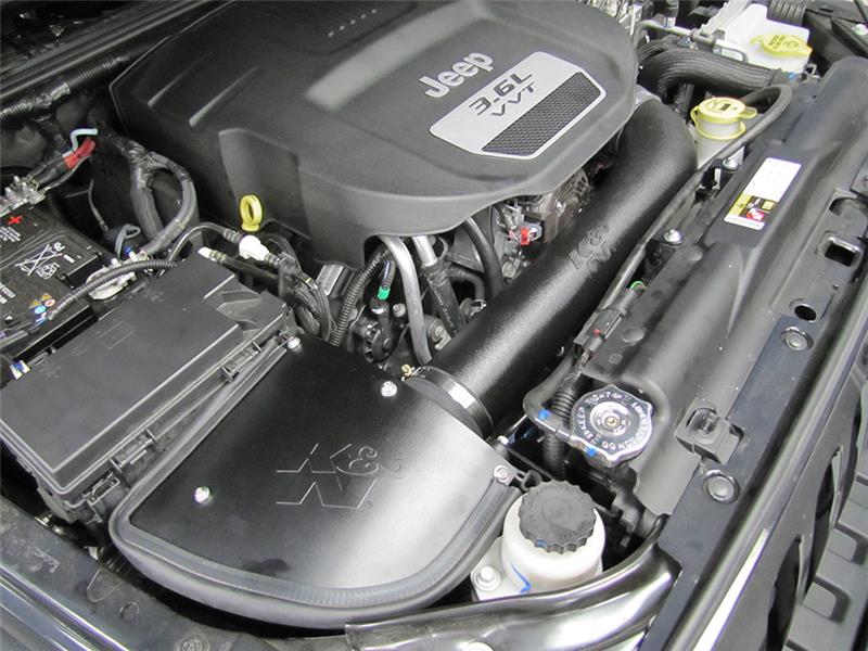 K&N 12-13 Jeep Wrangler 3.6L-V6 AirCharger Perf Intake Kit