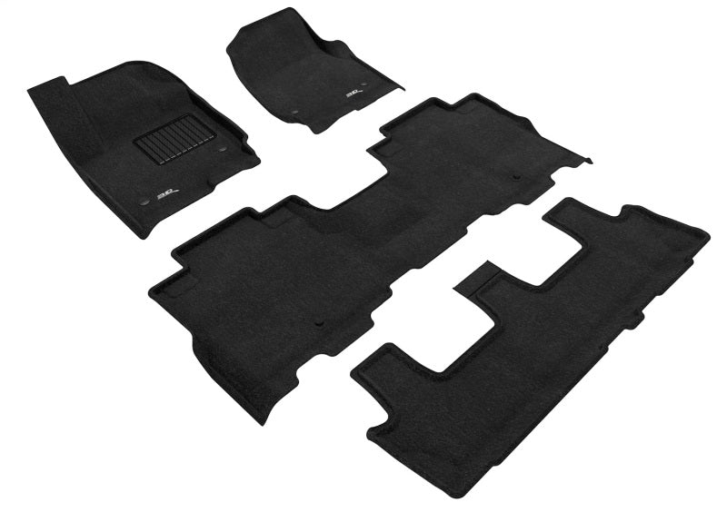3D MAXpider 18-24 Ford Expedition 8-Seat Elegant Black R1 R2 R3