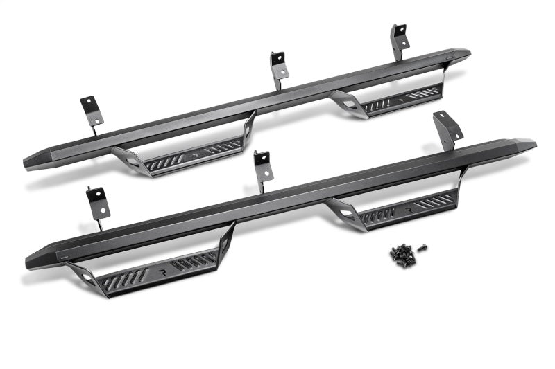 N-Fab Predator Pro Step System 2019 Dodge Ram 2500/3500 Crew Cab All Beds Gas/Diesel - Tex. Black