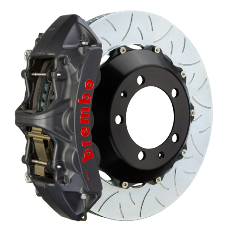بريمبو 92-98 318i/325i (باستثناء xDrive) Fr GTS BBK 6Pist Cast 355x32 2pc Rotor Slotted Type3-Black HA
