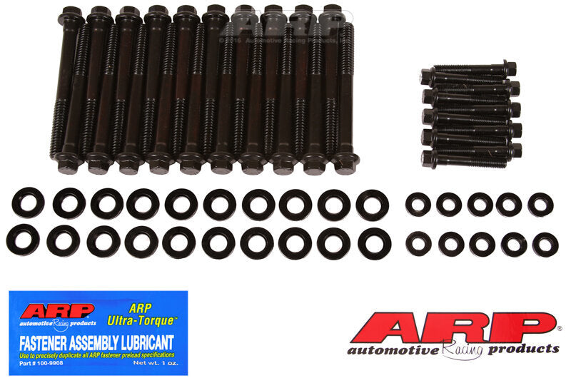 طقم مسامير سداسية الرأس ARP Chevy LSA 8740 - أسود