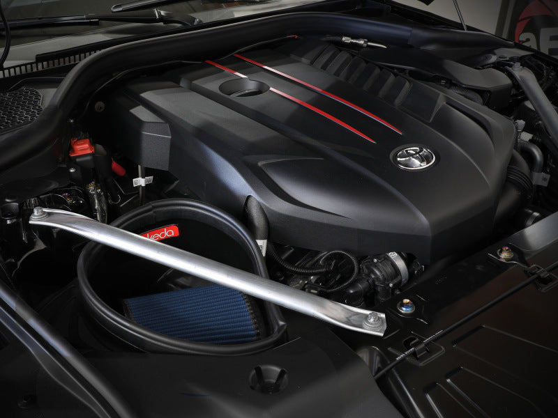 aFe Takeda مآخذ Stage-2 AIS w/ Pro 5R Media 20-22 Toyota GR Supra (A90) L6-3.0L (t) B58