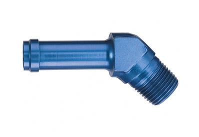 Russell Performance -12 AN 45 Degree 3/4in Pipe to 3/4in Tube Adapter