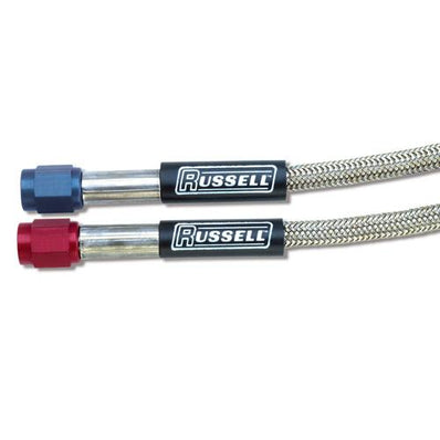 Russell Performance -6 AN 2-foot Pre-Made Nitrous and Fuel Line