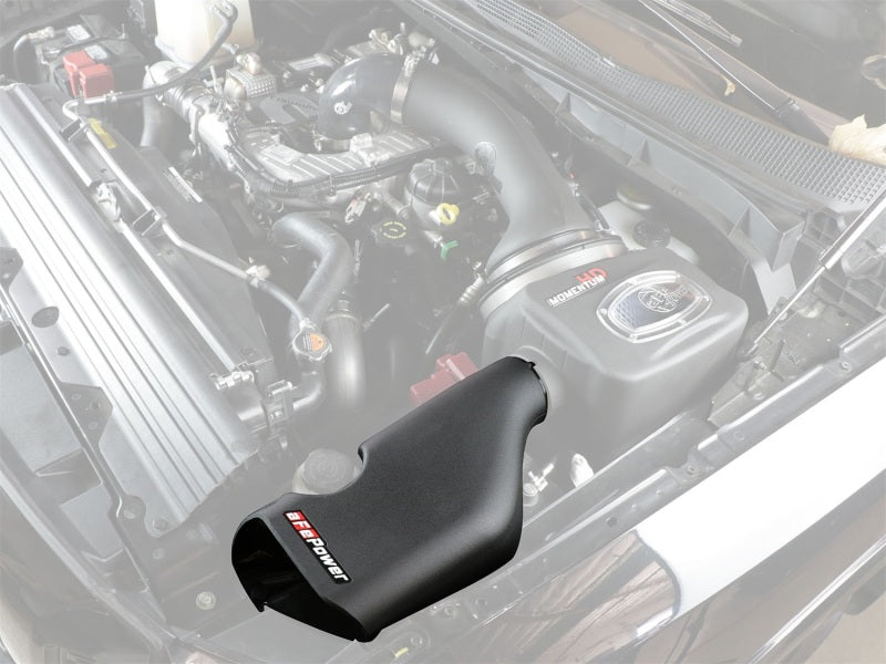 مغرفة هواء ديناميكية عالية الدقة من aFe Diesel Elite Momentum HD، نيسان تيتان XD V8، 5.0 لتر، موديل 2016