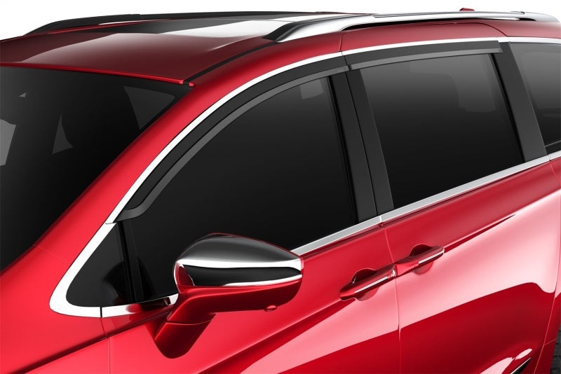 Husky Liners 17-23 Chrysler Pacifica Ventvisor Low Profile (4pc) - Chrome