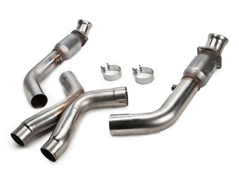 Kooks 06-09 Chevy Trailblazer SS LS2 6.0L 3in x OEM Out Cat SS Y Pipe Kooks HDR Req