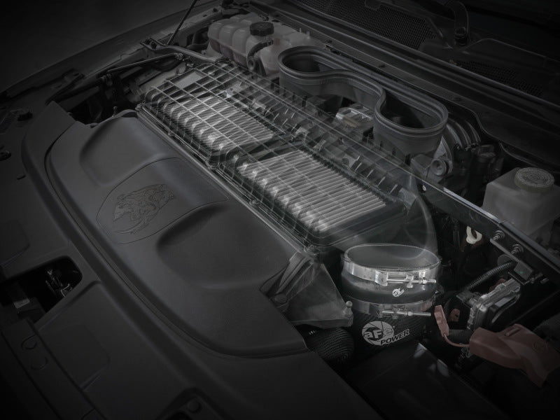 نظام تحريض aFe Super Stock من ألياف الكربون Pro Dry S 2021 RAM 1500 TRX V8-6.2L SC