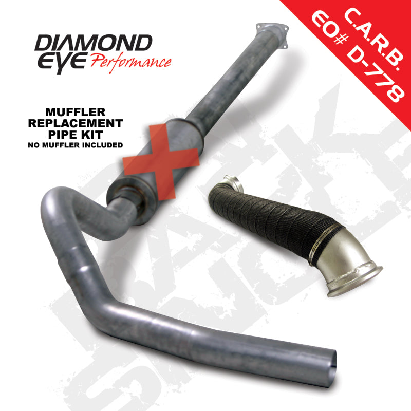 طقم عيون الماس 4 بوصات CB MRP SGL مع TDP SS 04-05 Chevy/GMC 6.6L Duramax 2500/3500