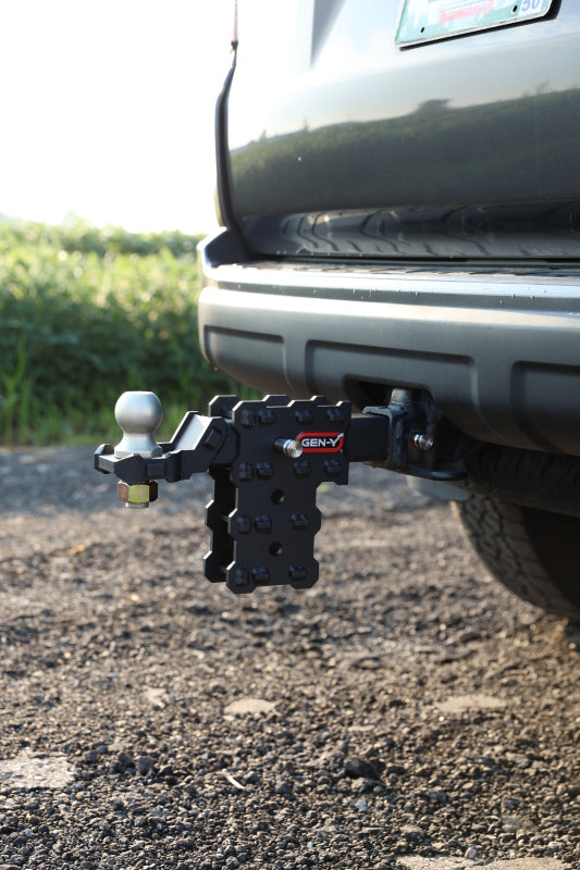 Gen-Y Phantom-X 2in Solid Shank 4.5in Drop 1K TW 10K Hitch w/GH-031 (No Flat Towing)