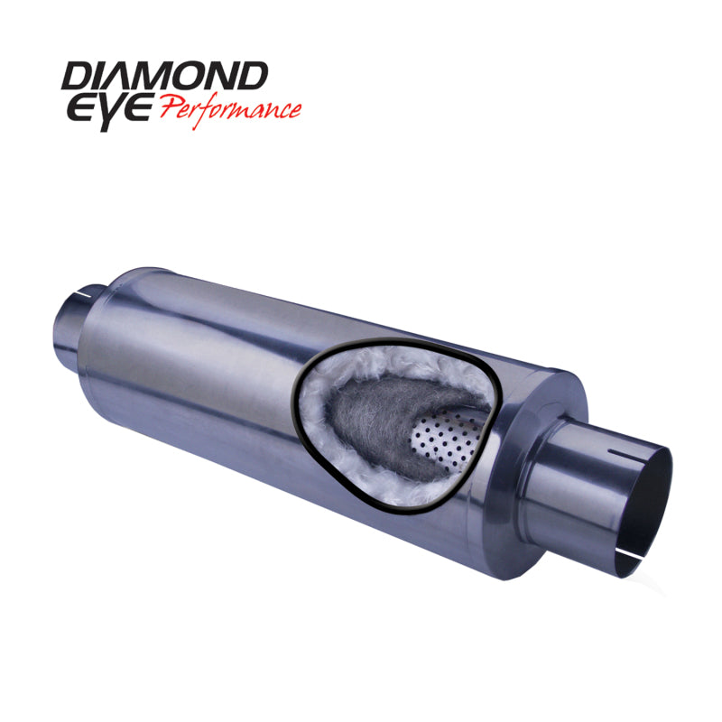 عين الماس MFLR 4inID SGL IN/SGL OUT 7inDIA X 20in BODY 27in LENGTH PERF SLOTTED ENDS 409 SS
