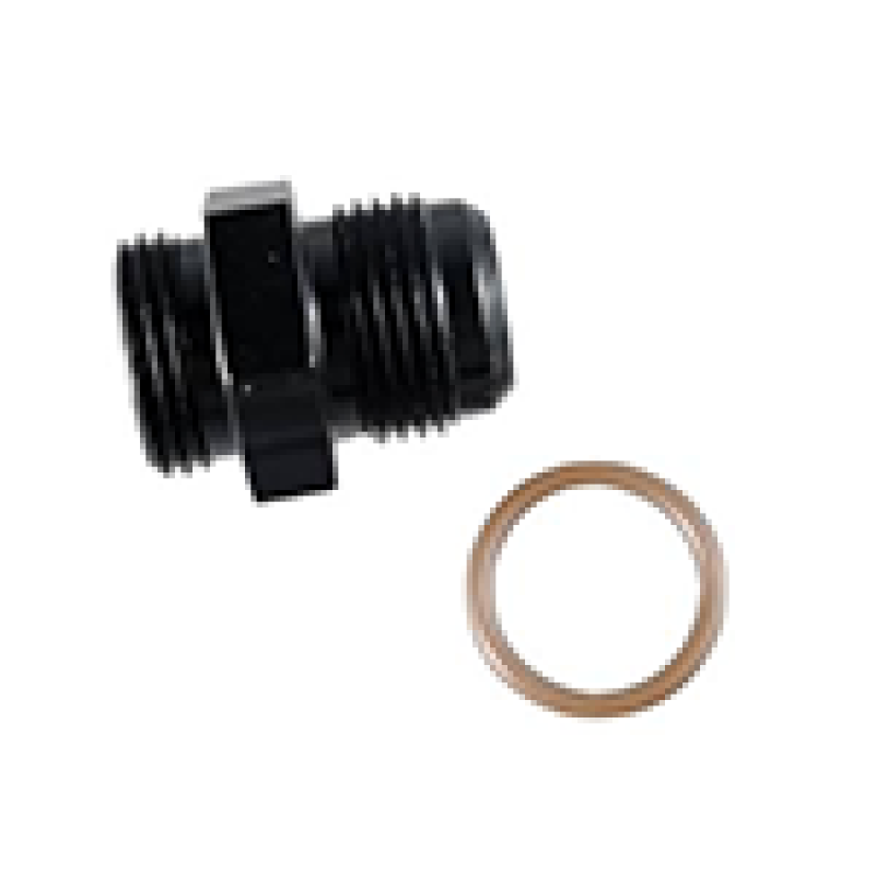 Fragola -10AN x 1-1/16-12 (12) Radius Fitting O-Ring - Black