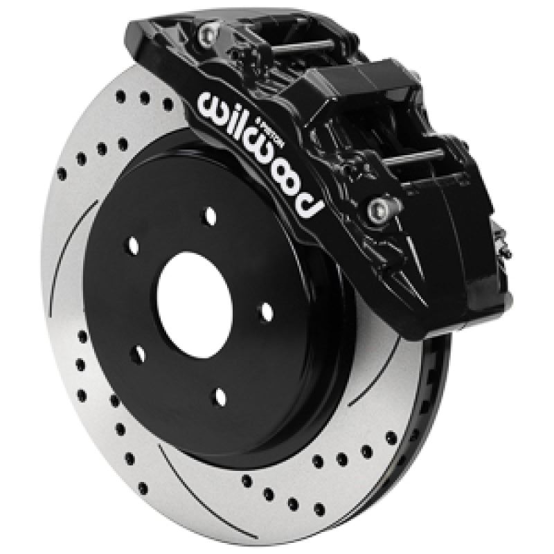 Wilwood 13-18 Dodge Ram 1500 Aero6 DM SRP Front Brake Kit w/ Lines