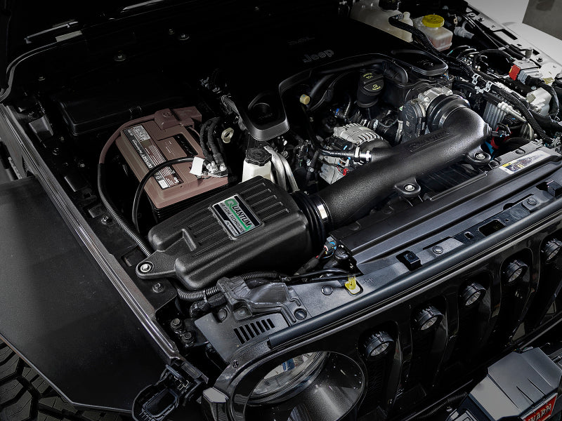نظام سحب الهواء البارد aFe Quantum Pro 5R لسيارة جيب رانجلر (JL) V6 سعة 3.6 لتر موديل 18-19