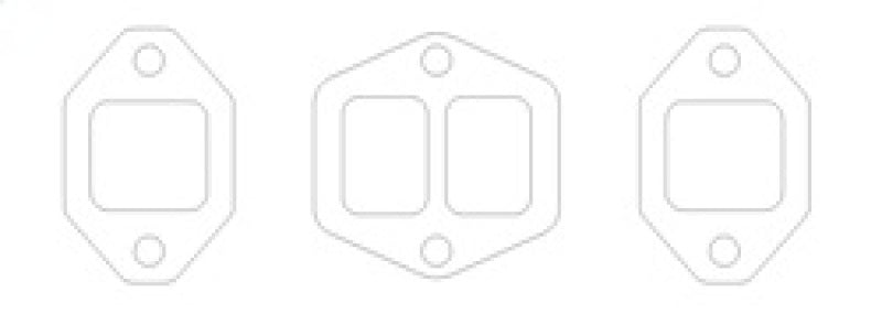 طقم حشية مشعب عادم كوميتيك أولدزموبيل 371 الجيل الأول روكيت V8 سعة 0.059 بوصة CFM J-2 جولدن روكيت