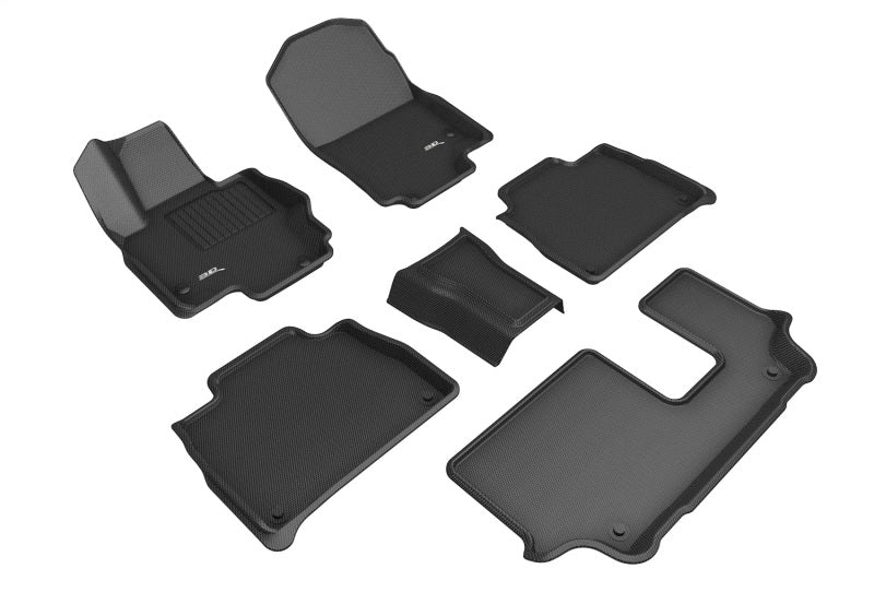 3D MAXpider 20-24 Mercedes-Benz Gle-Class 7-Seat SUV (W167) Kagu Black R1 R2 R3
